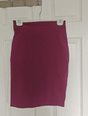 Ricki's Classic Women's Pencil Skirt in Berry